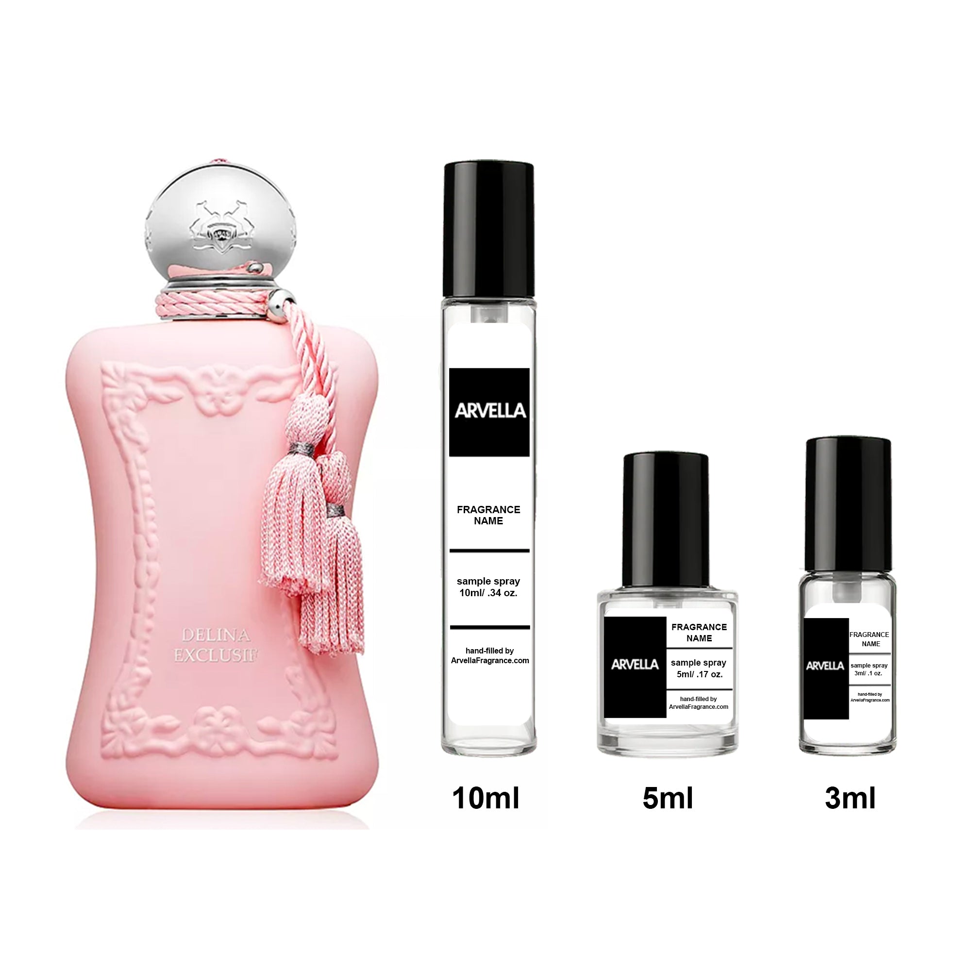 Parfums de Marly Delina Exclusif Sample 10ml Spray - Arvella Fragrance